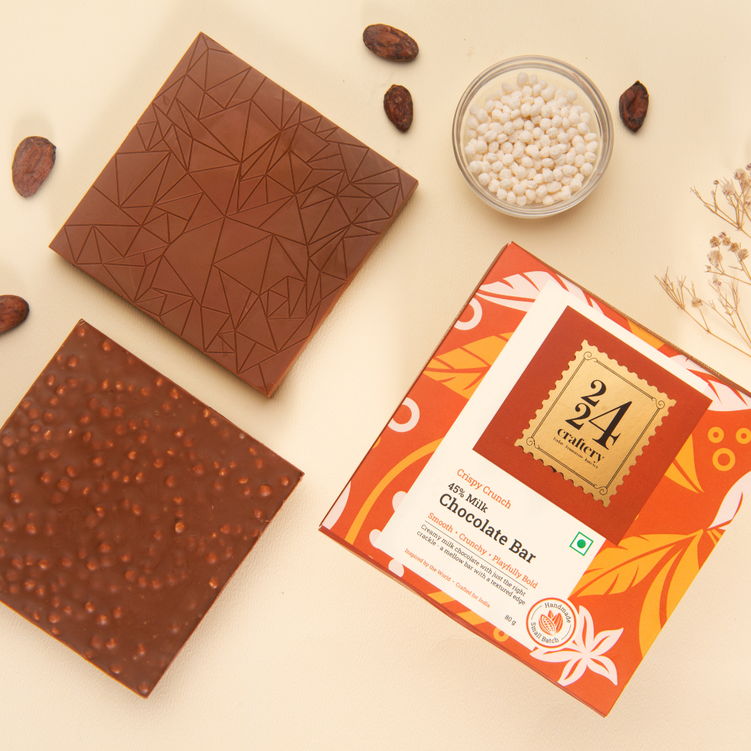 Crispy Crunch 45% Milk Chocolate Bar