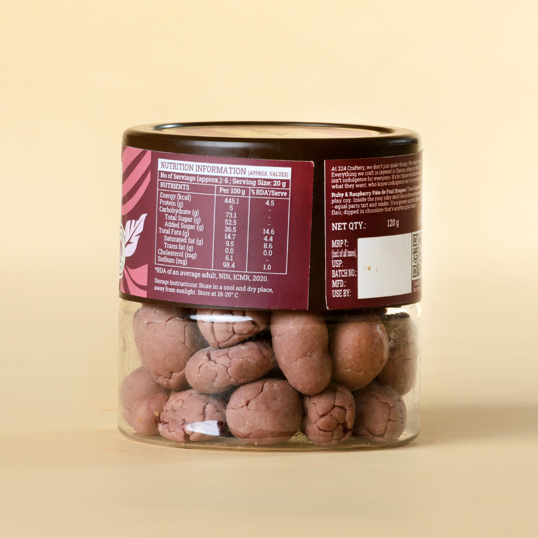 Ruby Raspberry Dragées