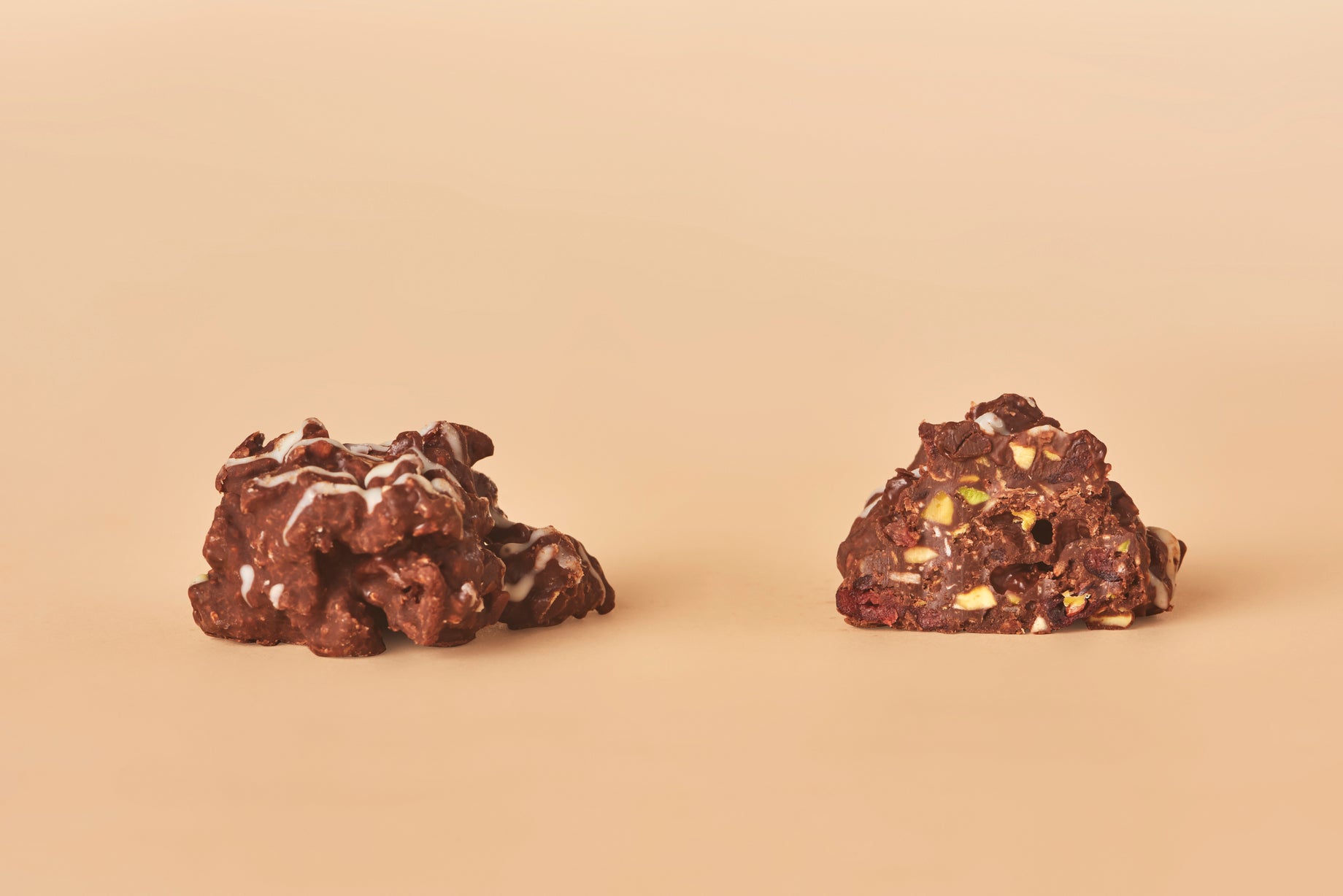 Cranberry Coconut & Pistachio Rocher