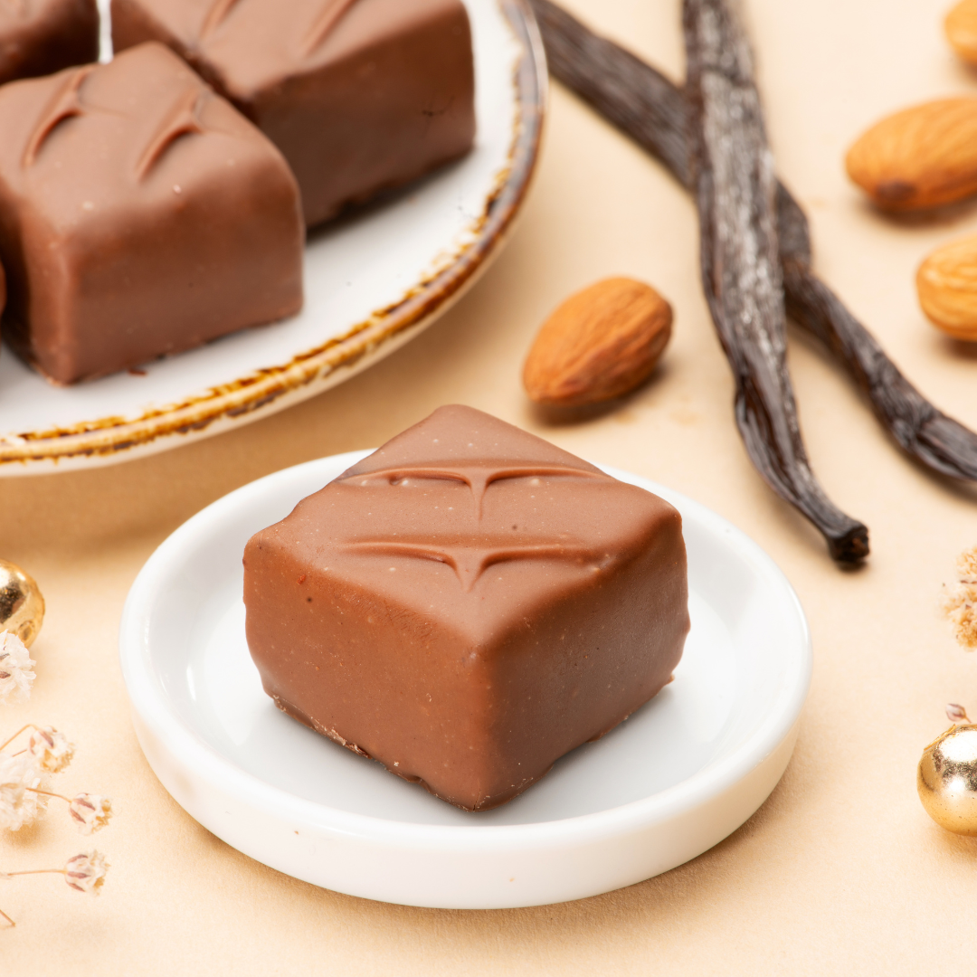Vanilla Almond Praline Enrobed