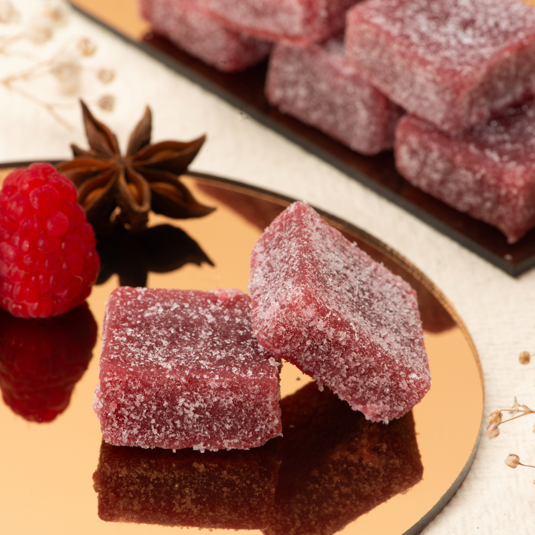 Raspberry Star Anise Pâte de fruit